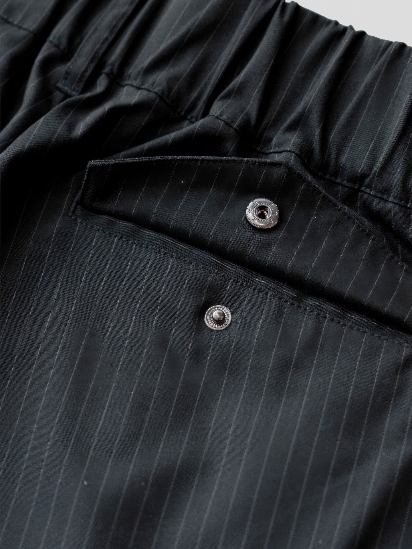 Semi-Wide Striped Gurkha Pants