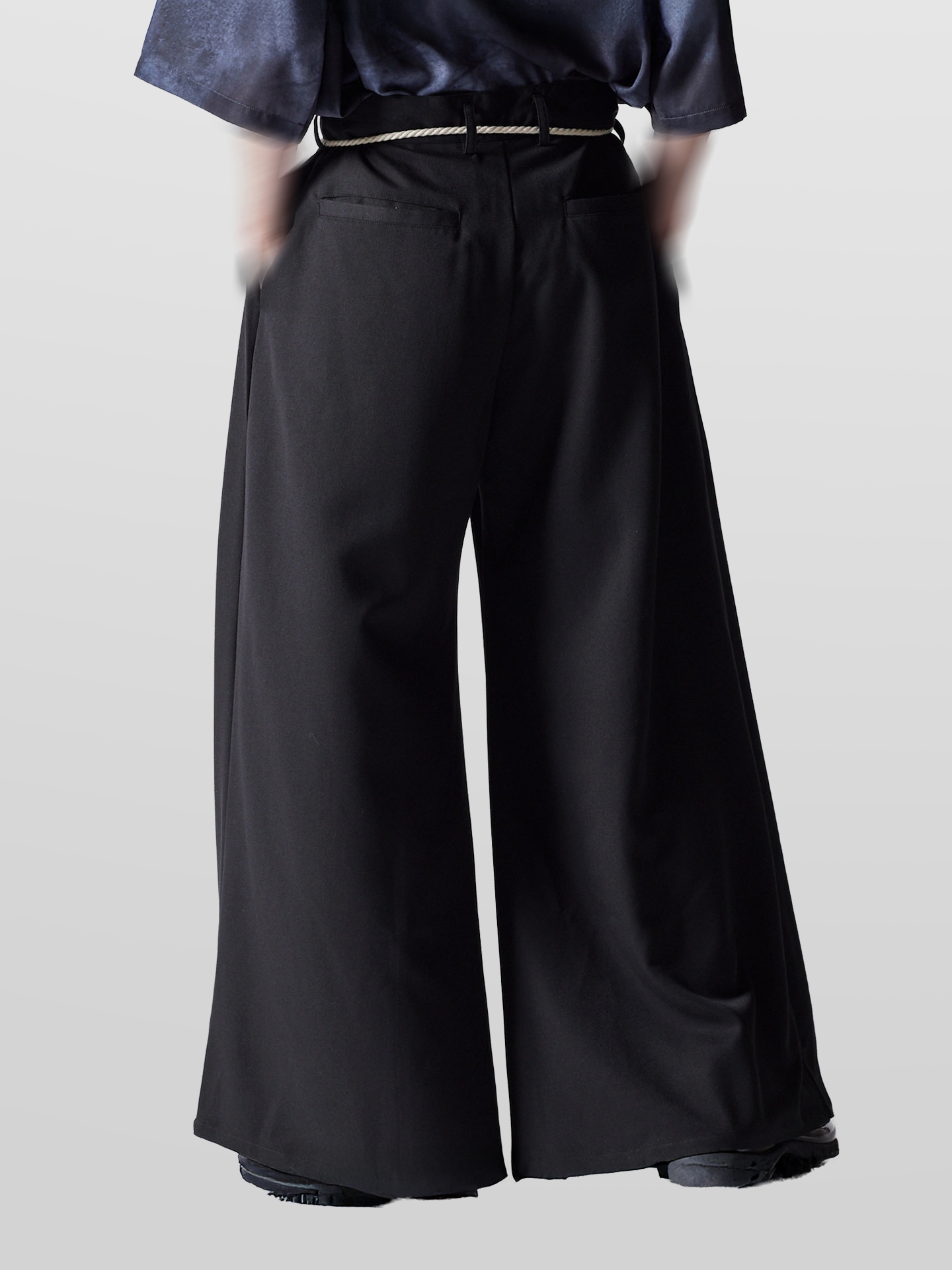 Hakama Pants with Rope Belt