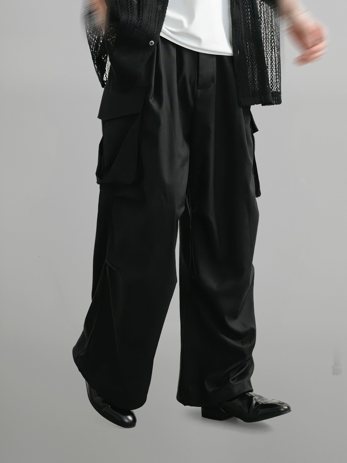Wide Cargo Pants