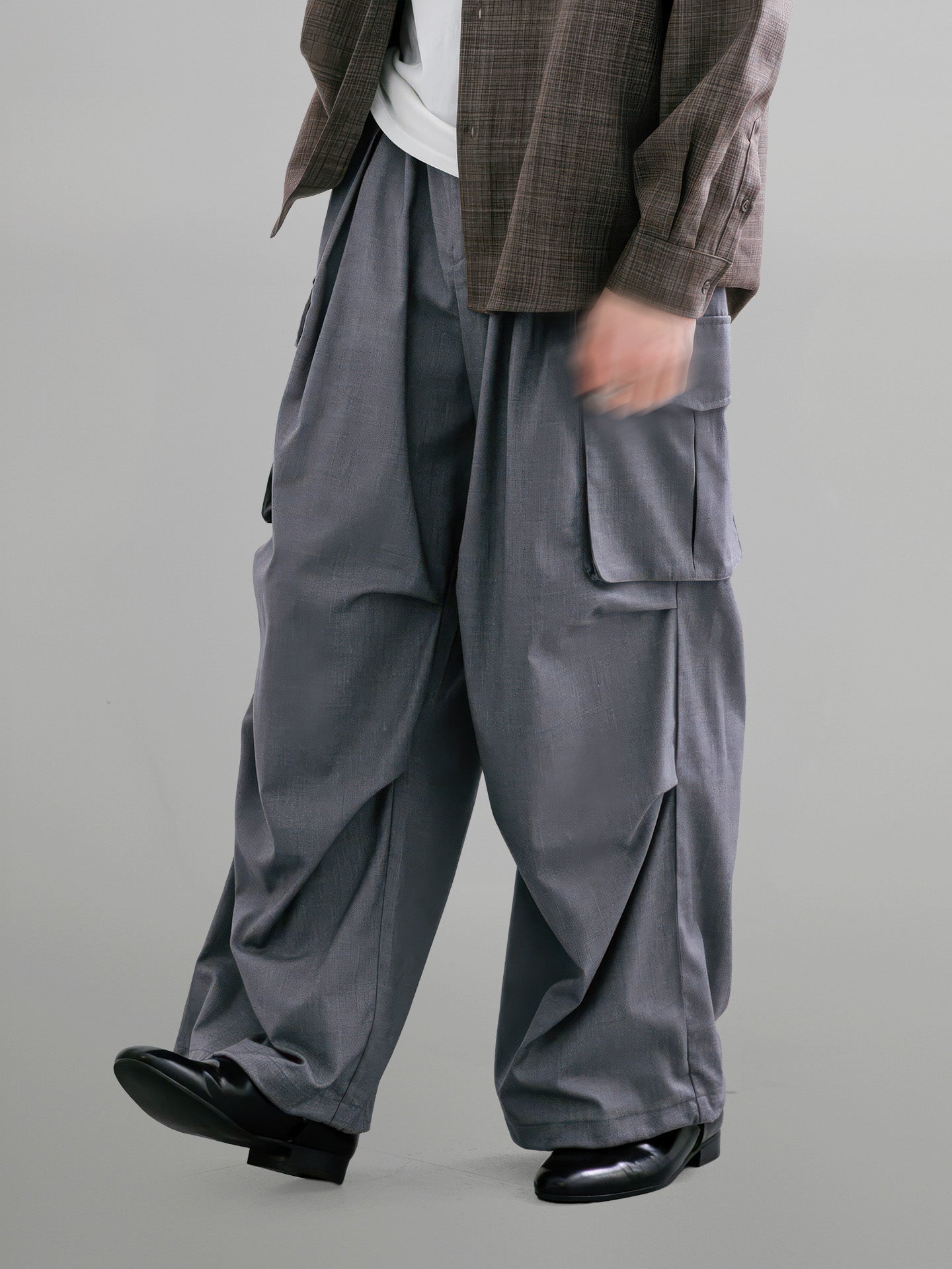 Wide Cargo Pants