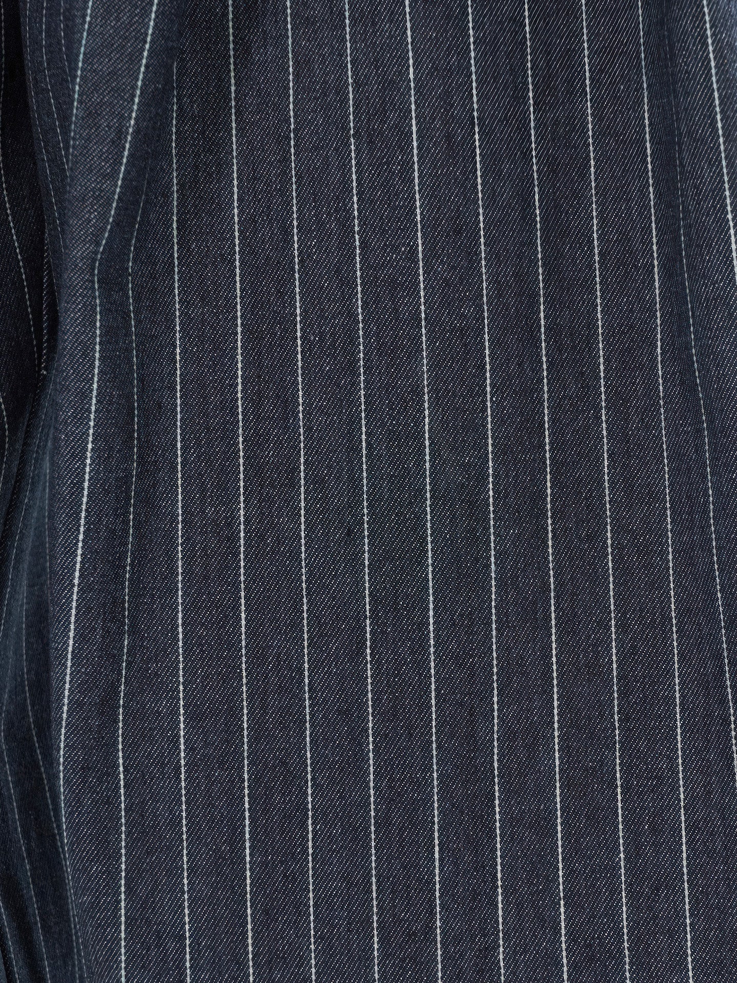 Striped Wide Denim Jeans