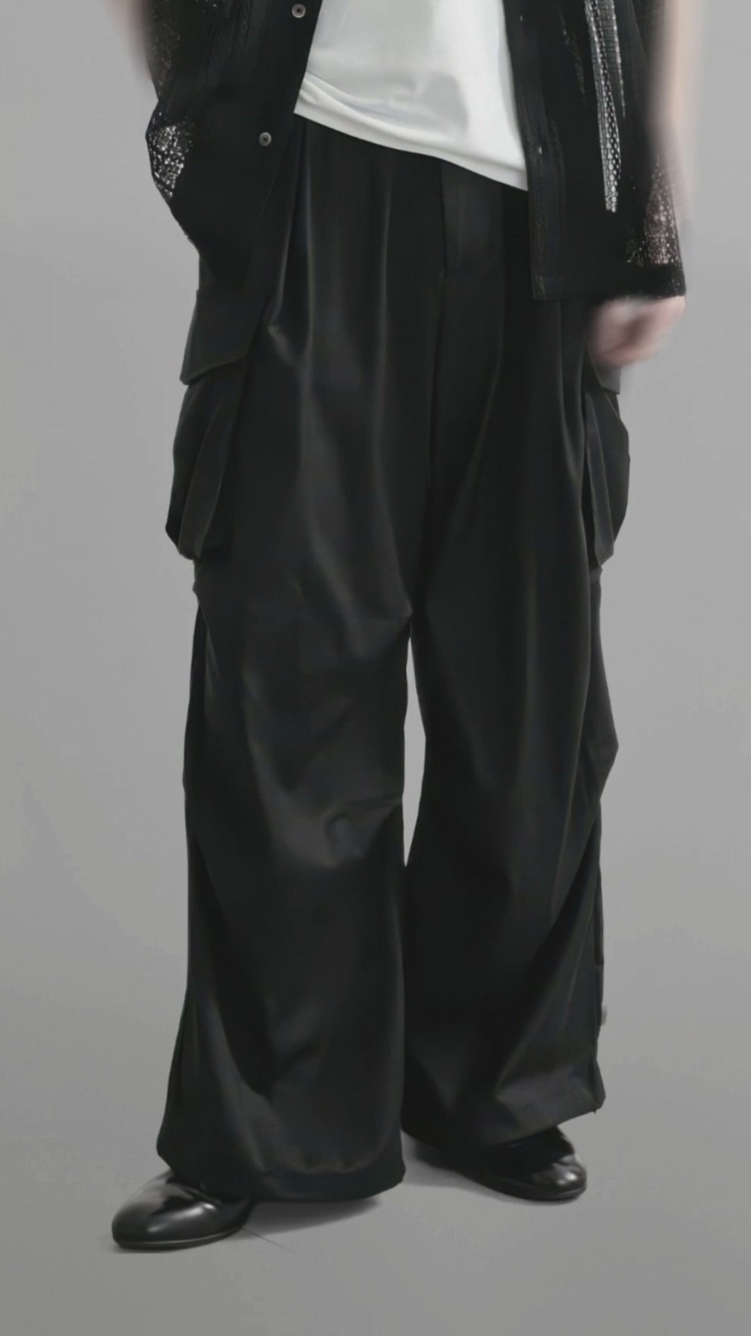 Wide Cargo Pants