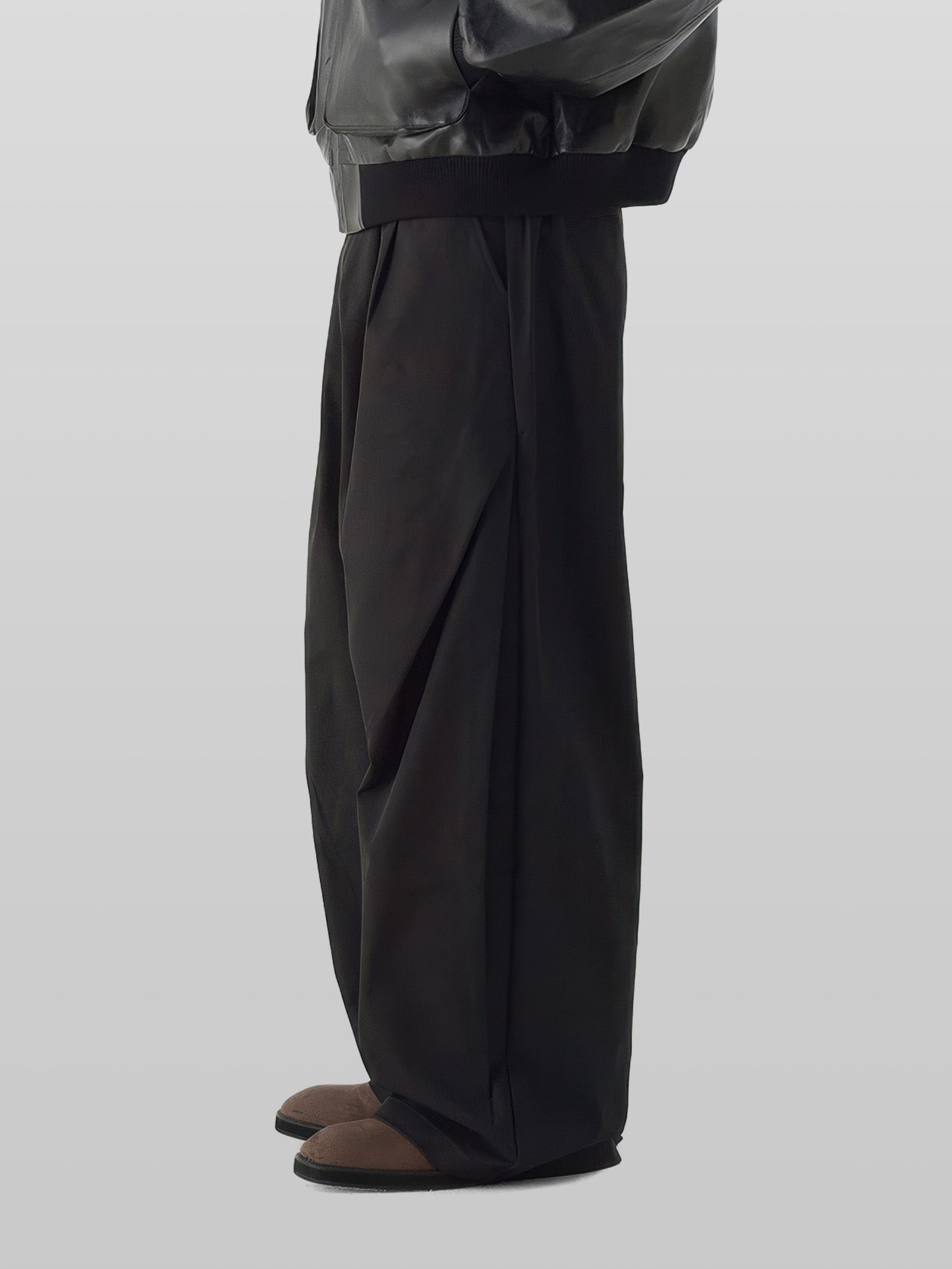 3D Side Cross Tuck Pants