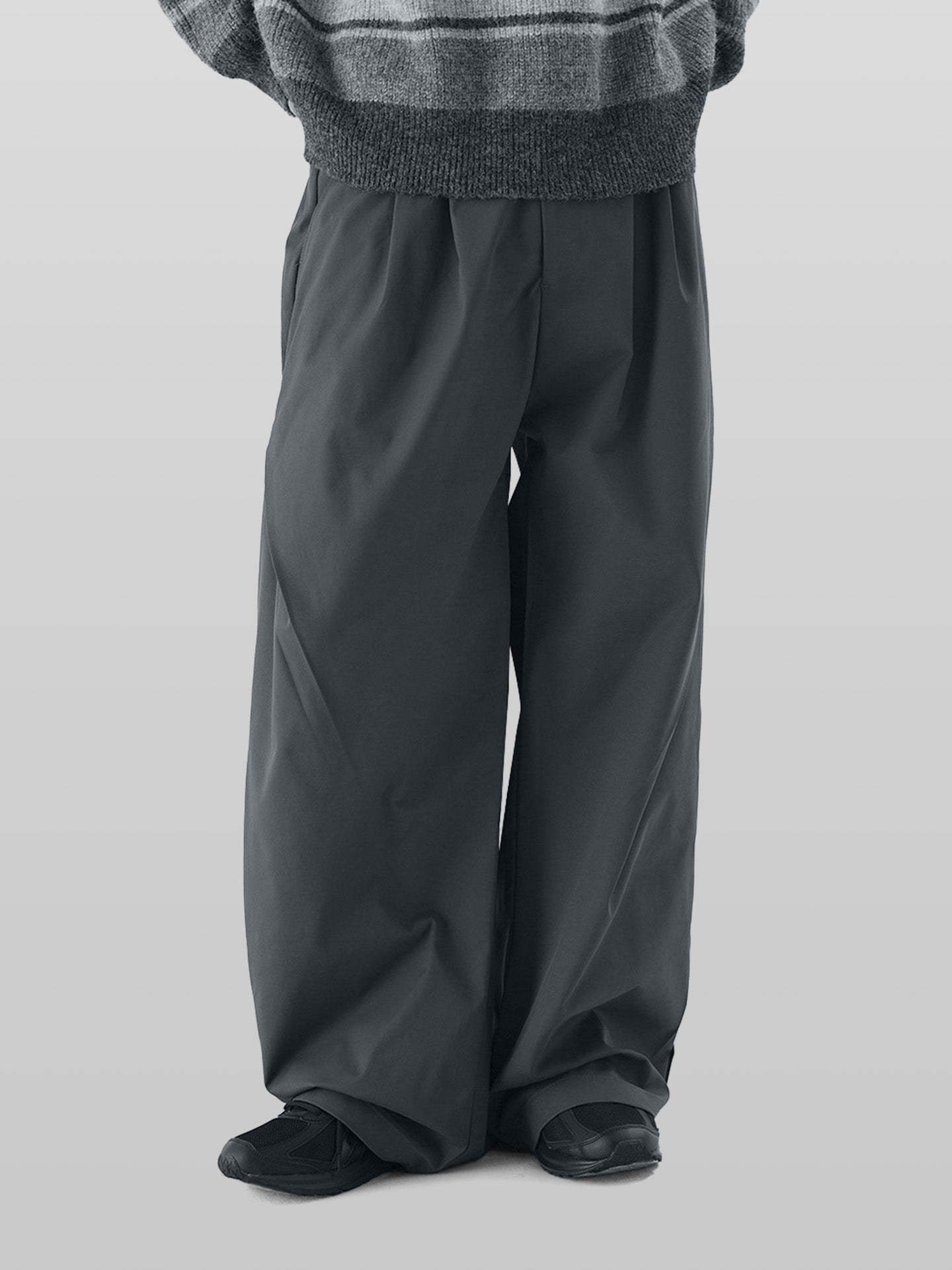 3D Side Cross Tuck Pants