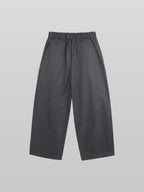 Side Cross Tuck Pants Gray-1 front - cleanfit minimal - UNPROVEN