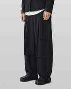 3D Striped Pants