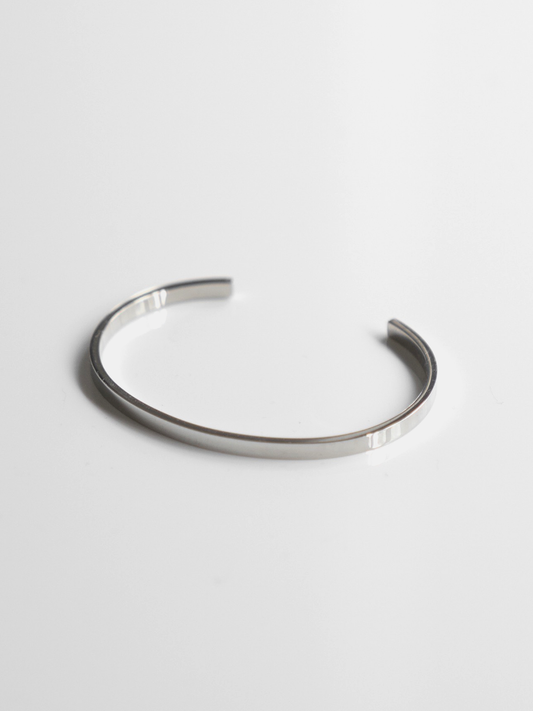 Stainless Steel Flat Bangle 3mm