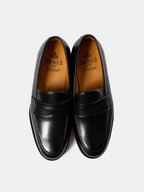 Berwick 1707 Coin Loafer 4545 Black front - cleanfit minimal - UNPROVEN