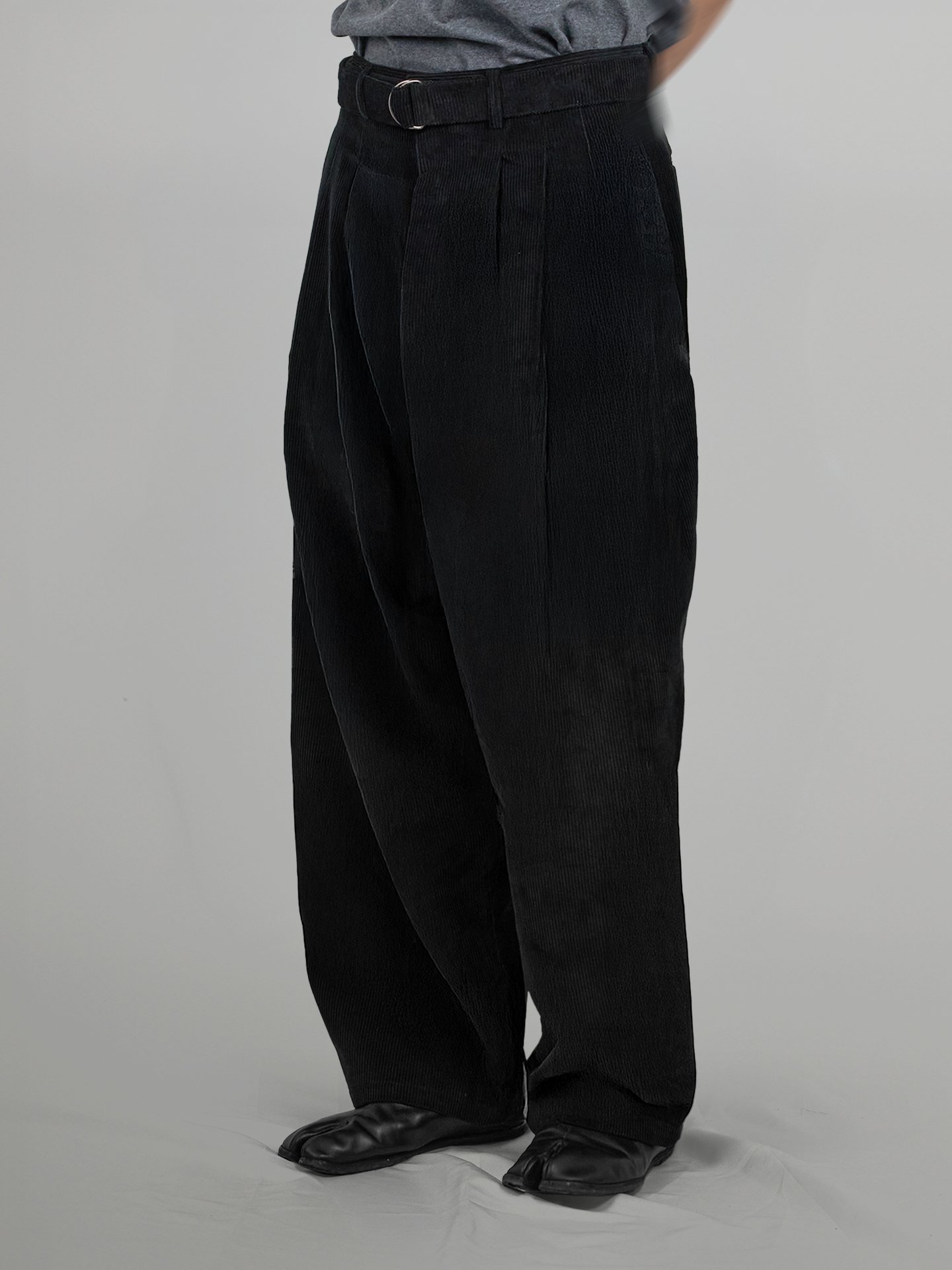 Corduroy Wide Balloon Pants