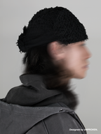 Bandana | UNPROVEN. Black front - cleanfit minimal - UNPROVEN