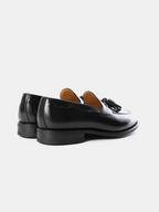 Berwick 1707 Tassel Loafer 8491 Black front - cleanfit minimal - UNPROVEN