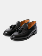 Berwick 1707 Tassel Loafer 8491 Black front - cleanfit minimal - UNPROVEN