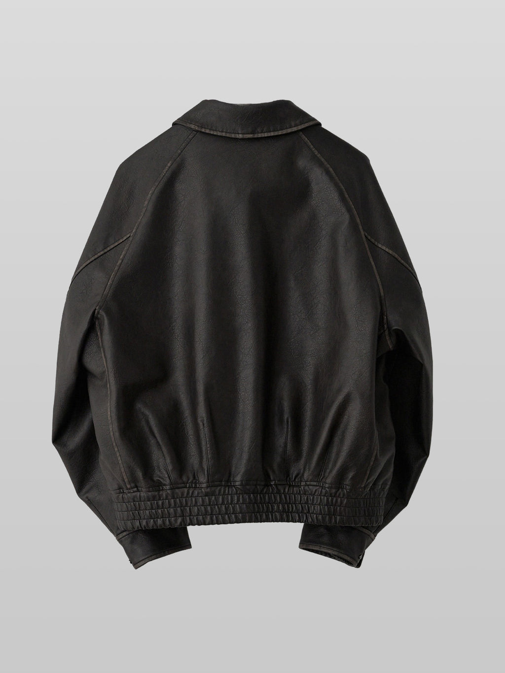 Artificial Grain Flight Blouson