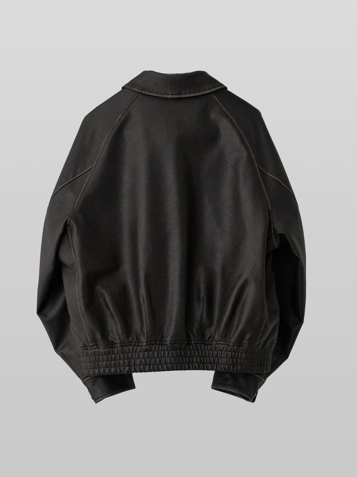 Artificial Grain Flight Blouson