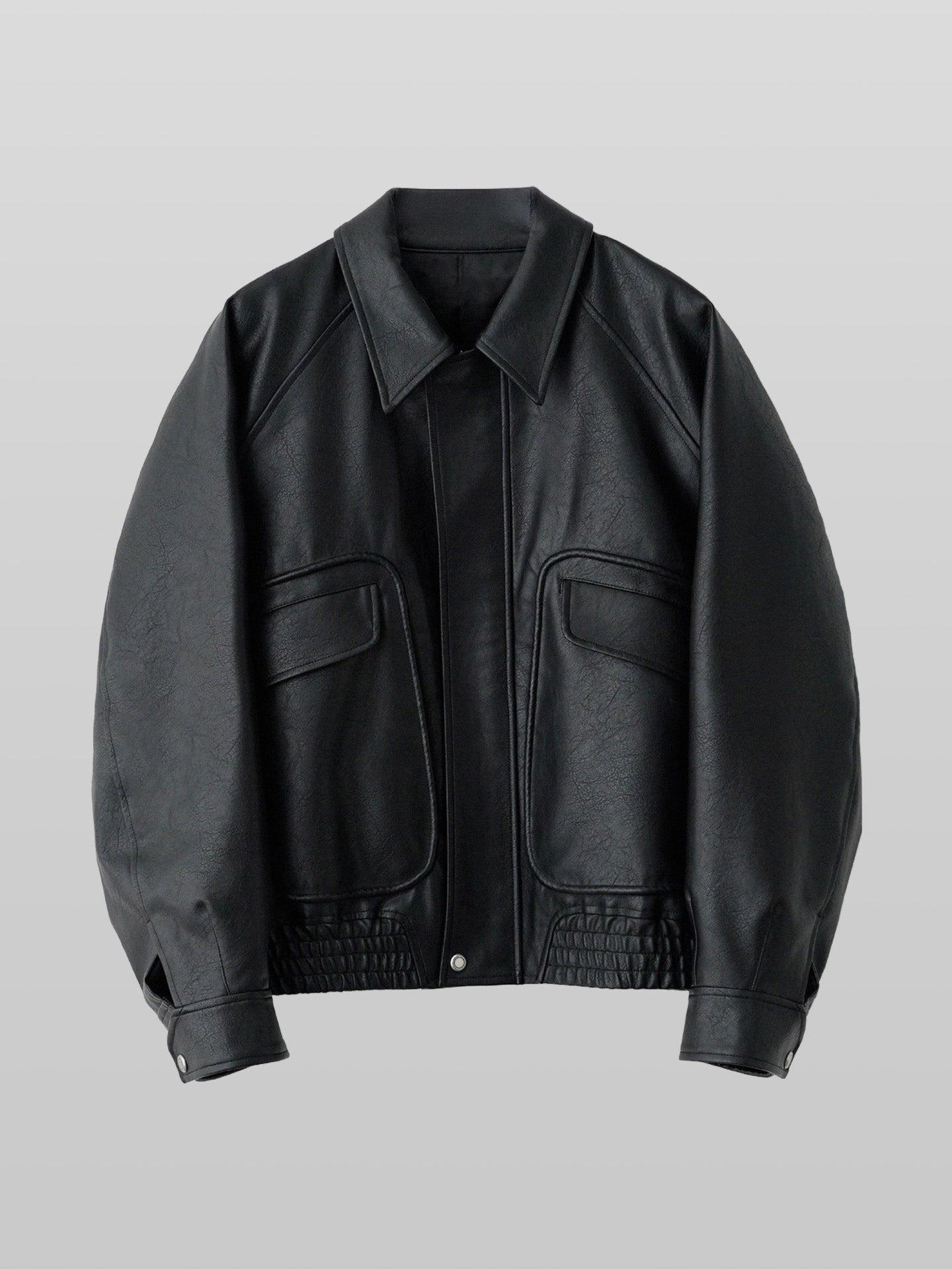 Artificial Grain Flight Blouson