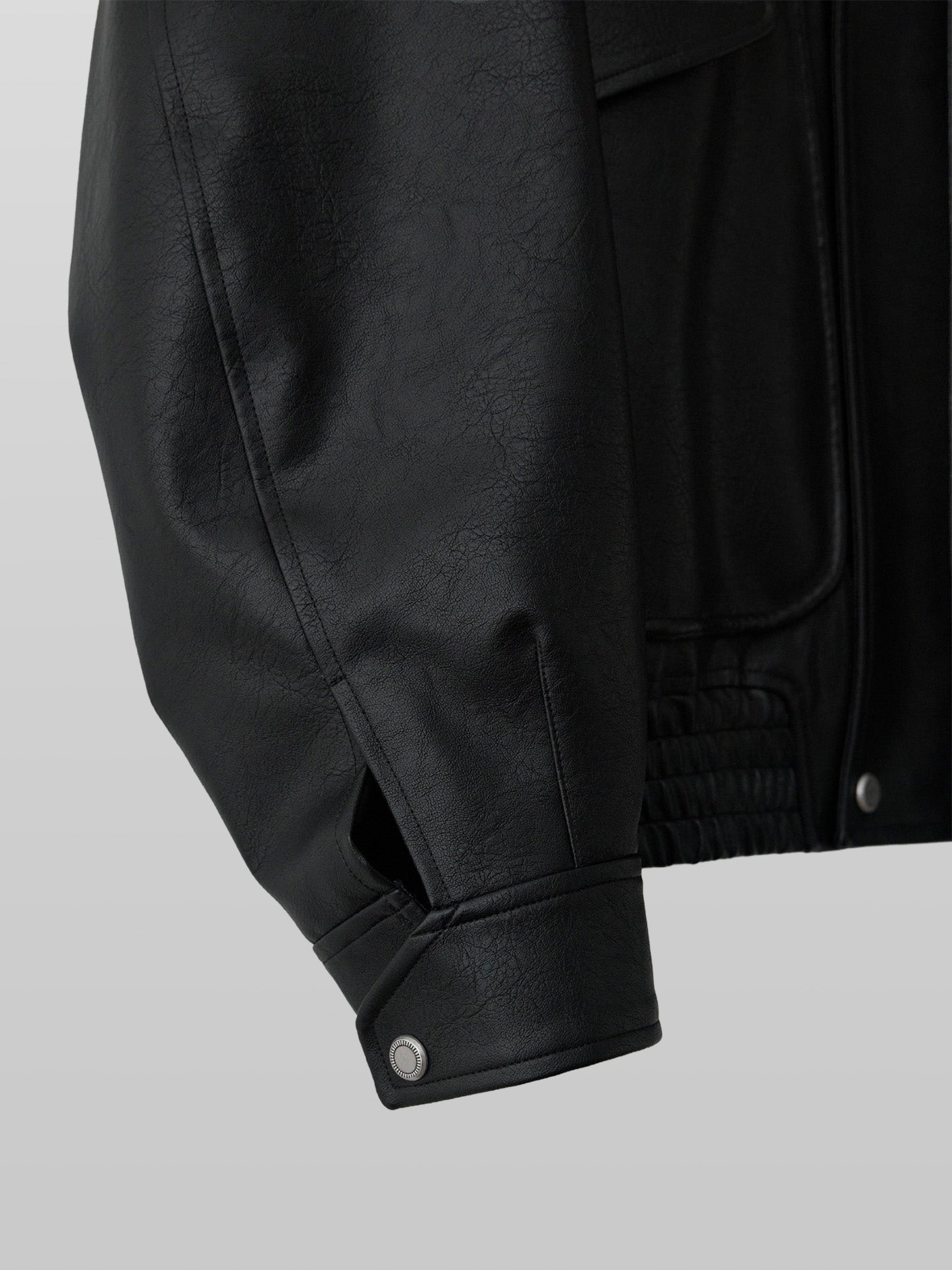 Artificial Grain Flight Blouson