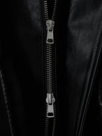 Grain Flight Blouson Black – Front view | clean essentials / minimalist | UNPROVEN