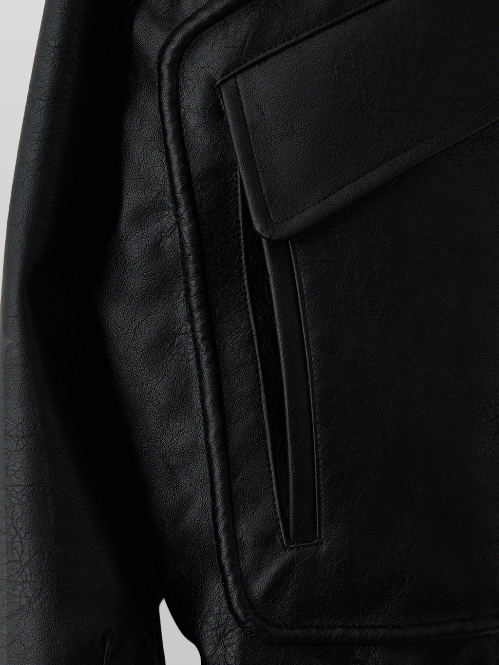 Artificial Grain Flight Blouson