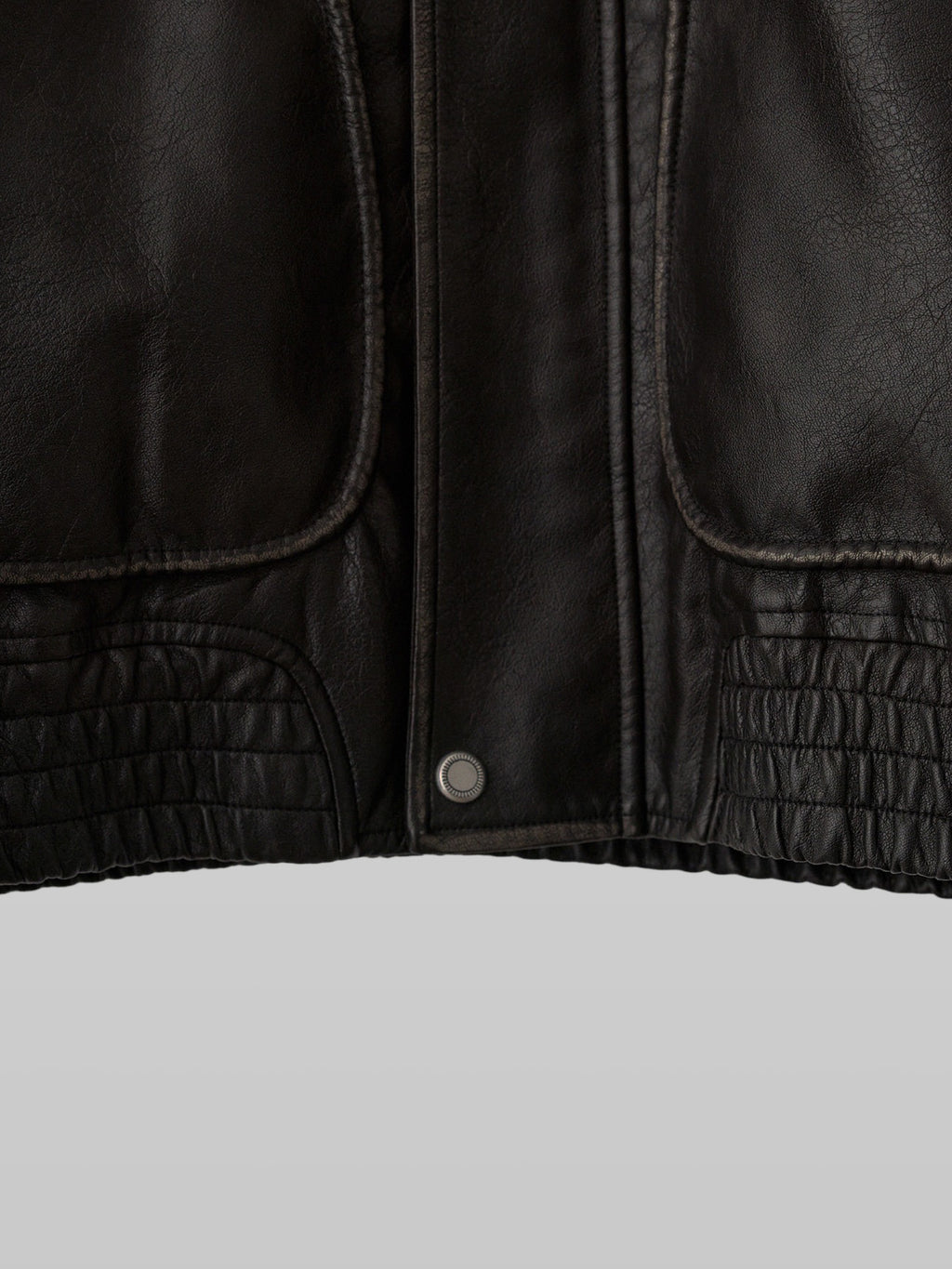 Artificial Grain Flight Blouson