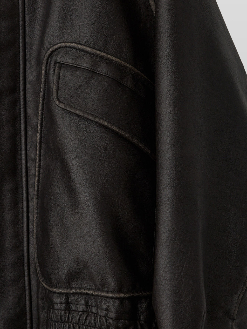 Artificial Grain Flight Blouson