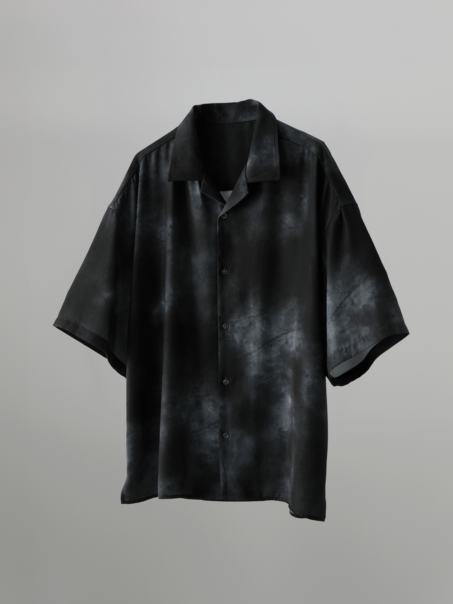 Abstract Pattern Drape Shirt