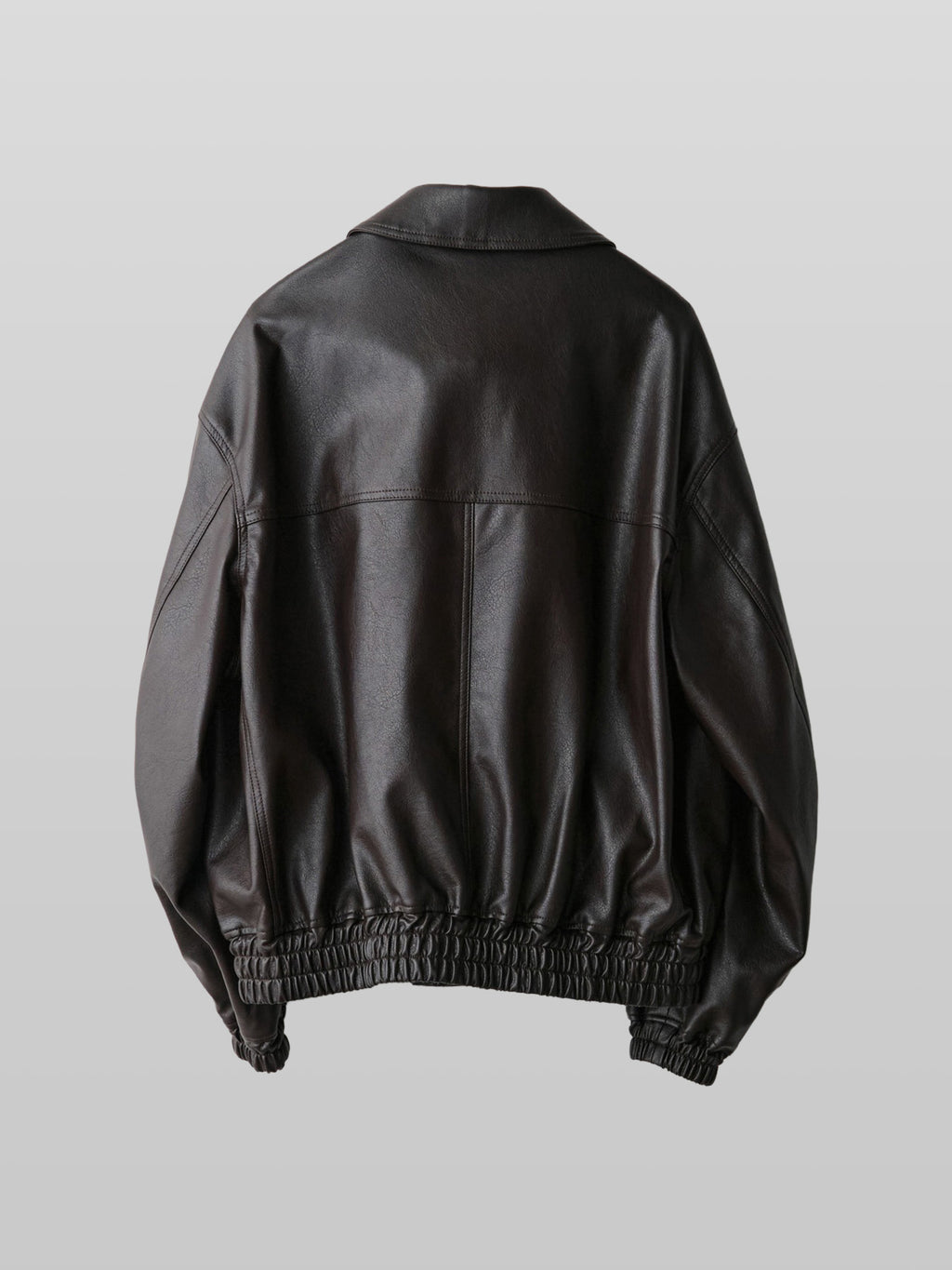 Artificial Grain Short Blouson