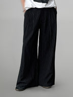 Back Tuck Wide Pants Off-White front - cleanfit minimal - UNPROVEN