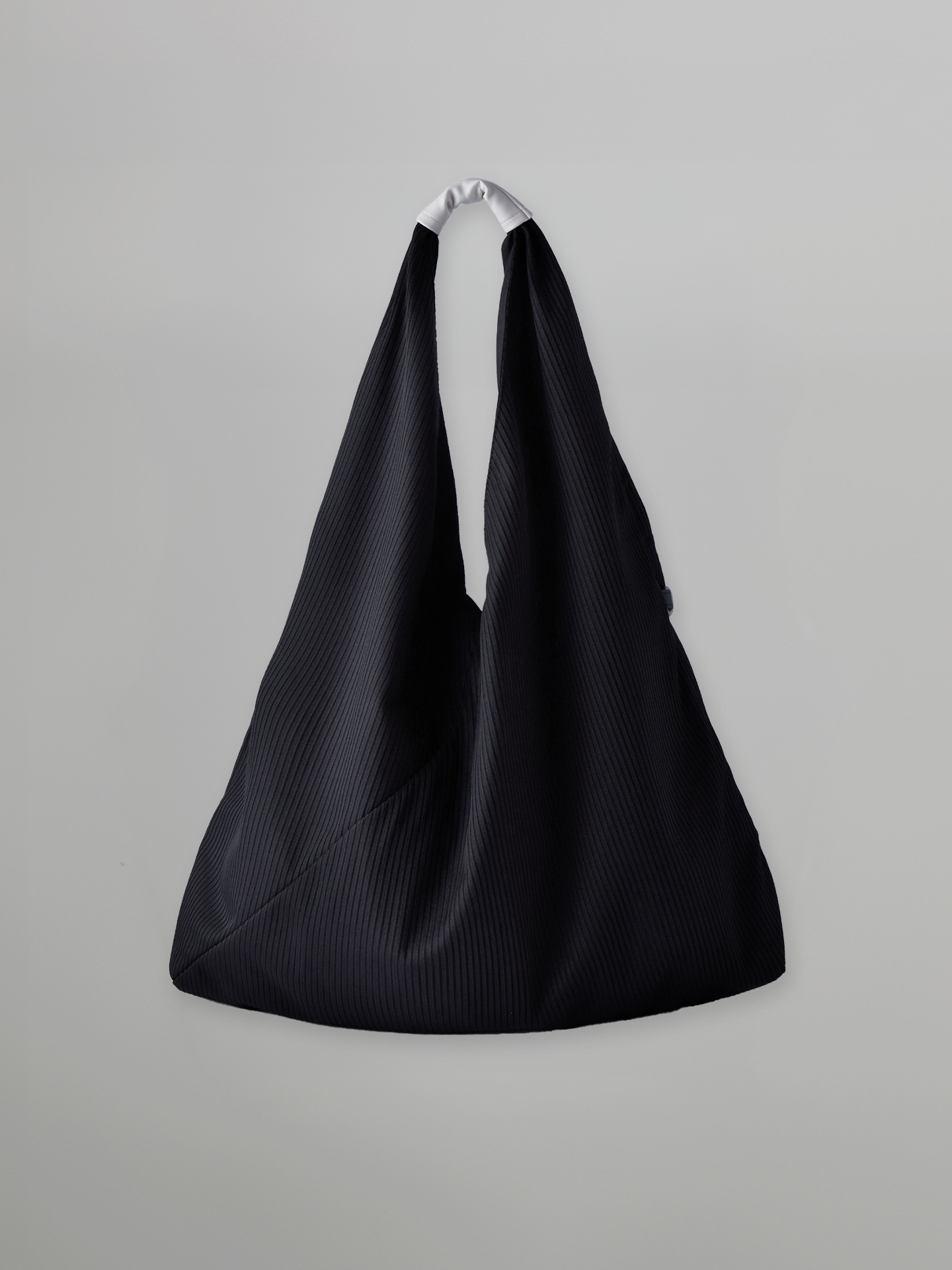 2-Way Pleated Triangle Bag