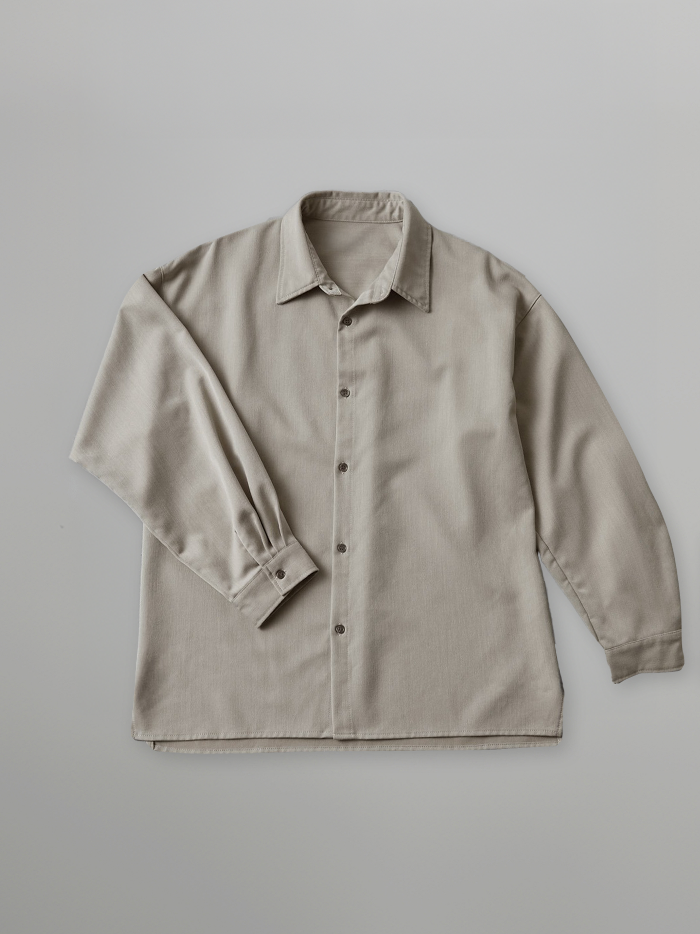 Loose-Fit Balloon Sleeve Shirt