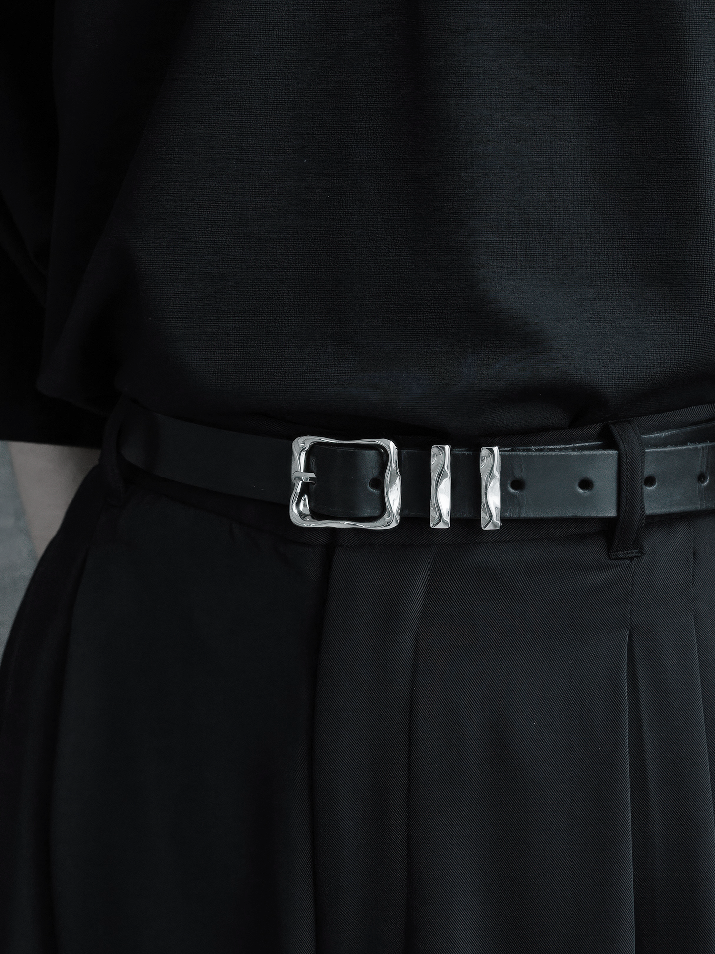 Twisted Buckle Belt