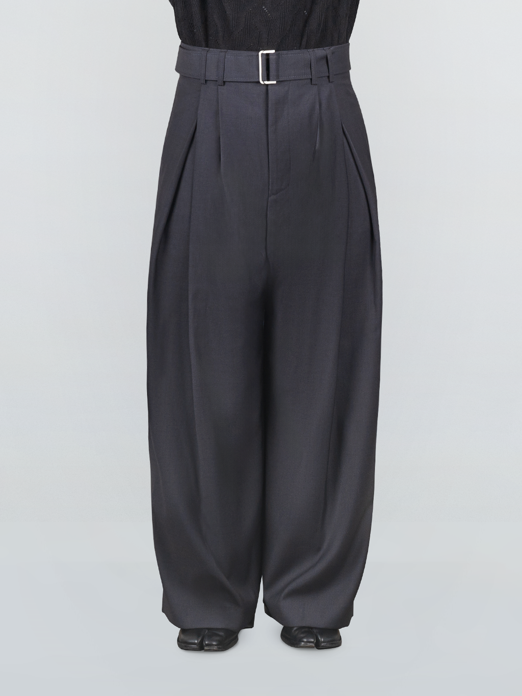 Belted Wide Pants