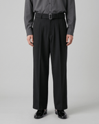 Belted Straight Leg Pants