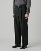 Belted Straight Leg Pants
