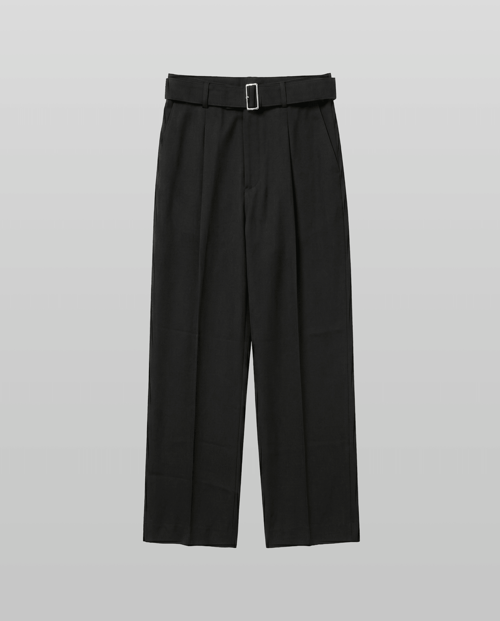 Belted Straight Leg Pants