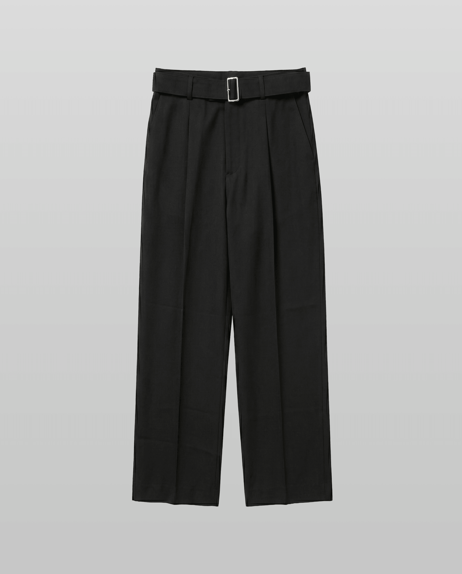 Belted Straight Leg Pants