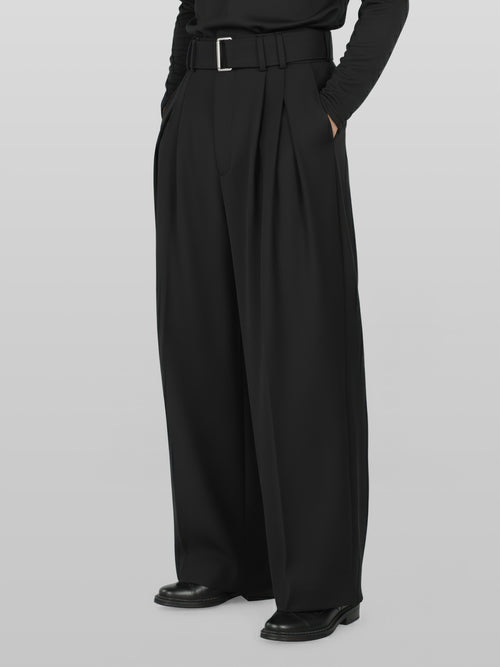 Belted Wide Pants