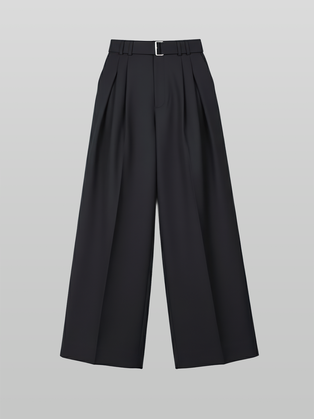 Belted Wide Pants