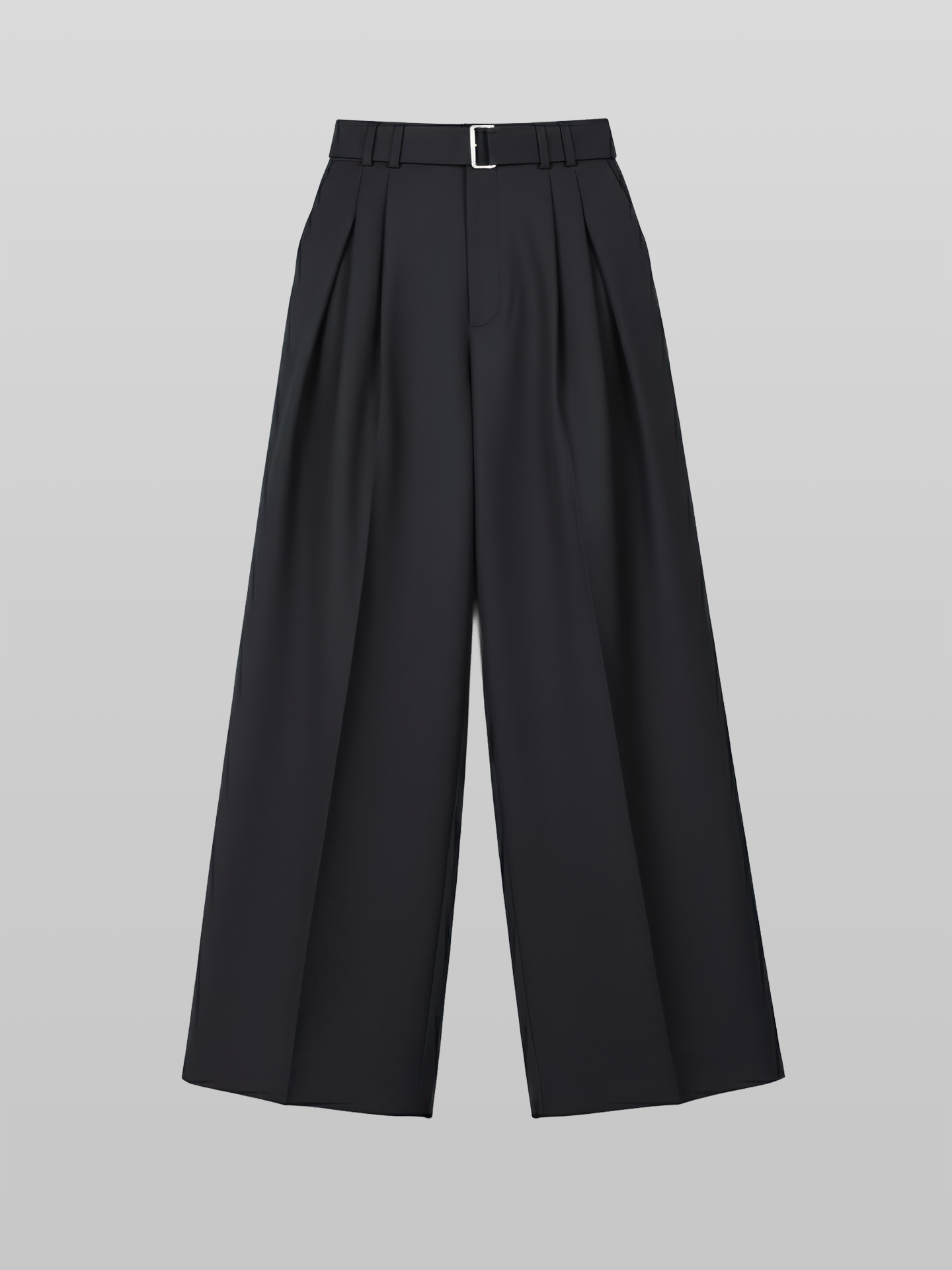 Belted Wide Pants