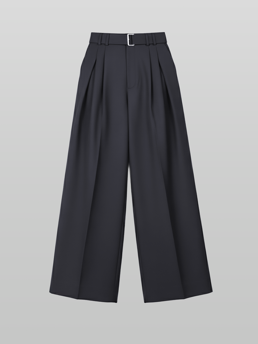 Belted Wide Pants