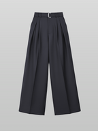 Wide Pants Gray-1 front - cleanfit minimal - UNPROVEN