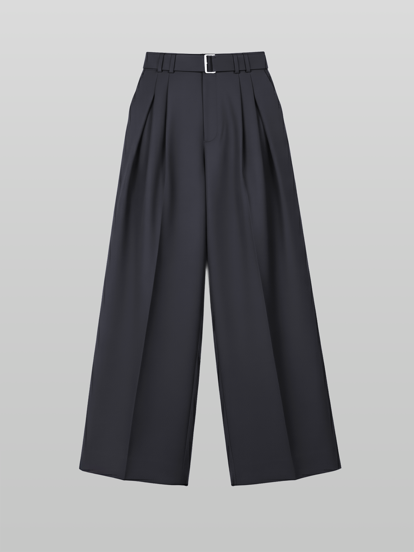 Belted Wide Pants