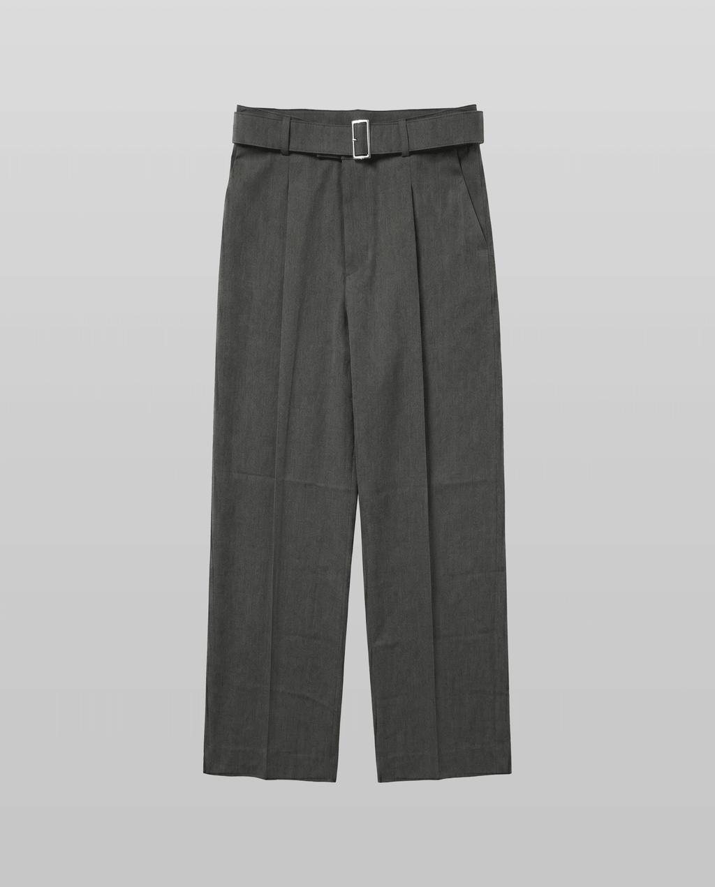 Belted Straight Leg Pants