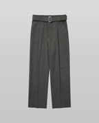 Belted Straight Leg Pants