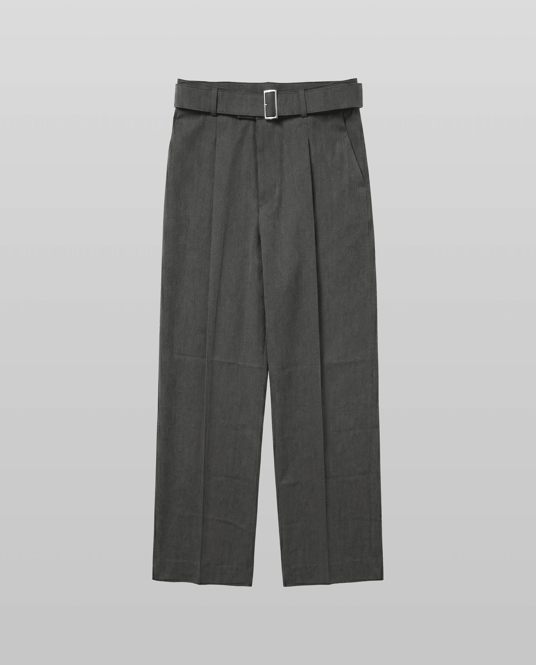 Belted Straight Leg Pants
