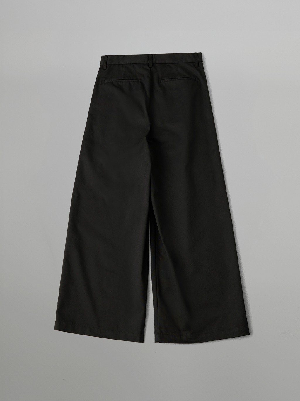 Deep Tuck Straight Wide Pants