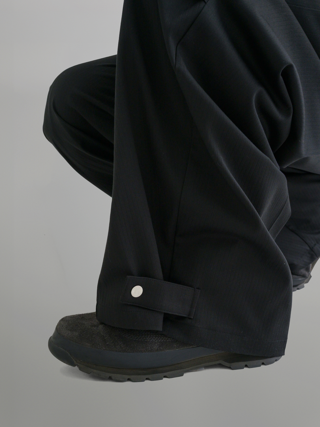 Eyelet Baggy Pants