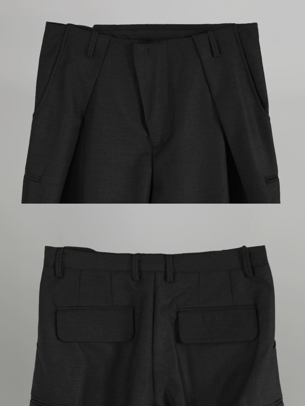 Inner-Tuck Wide Pants