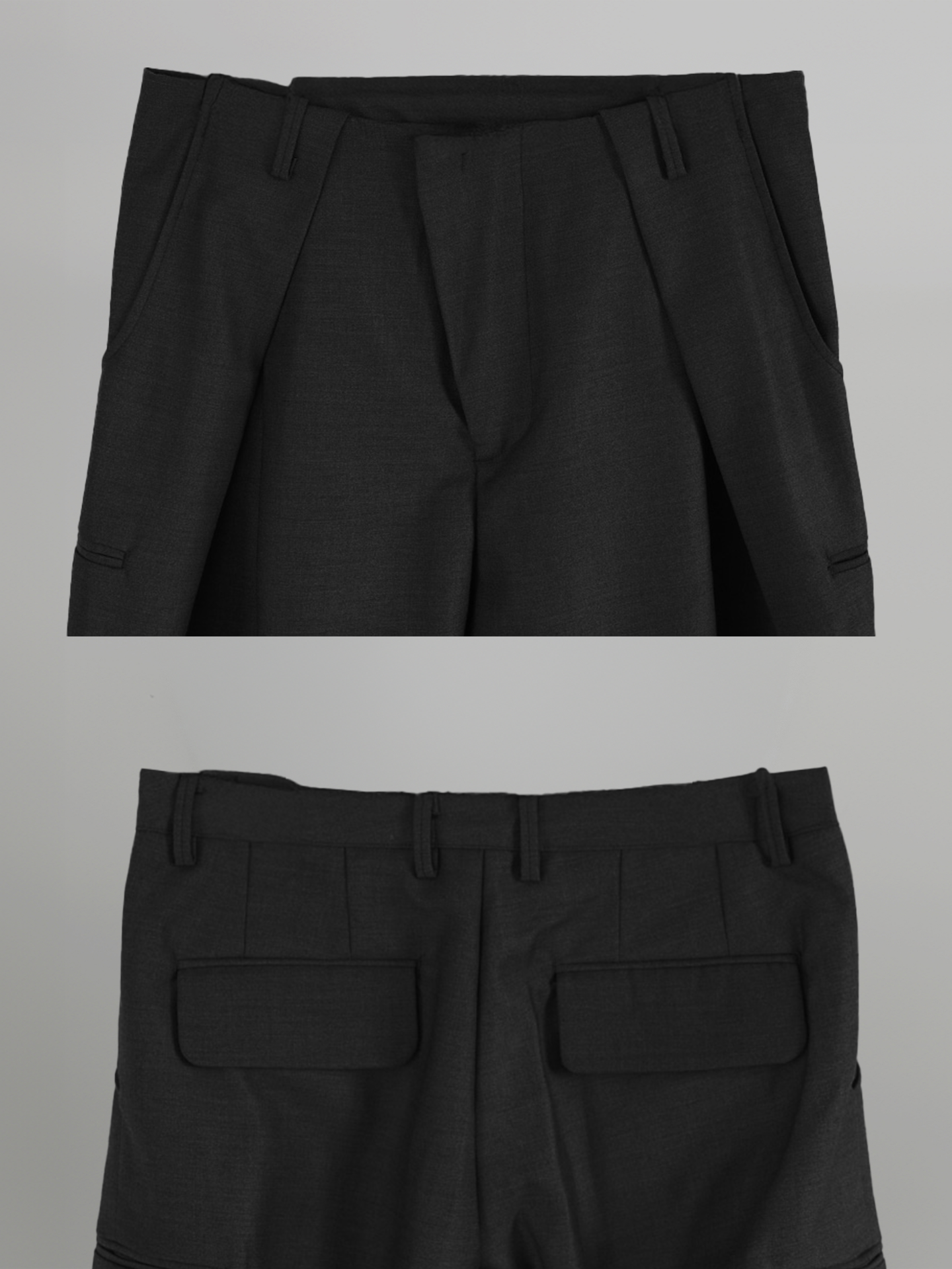 Inner-Tuck Wide Pants