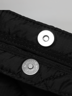 Puff Tote Black front - cleanfit minimal - UNPROVEN