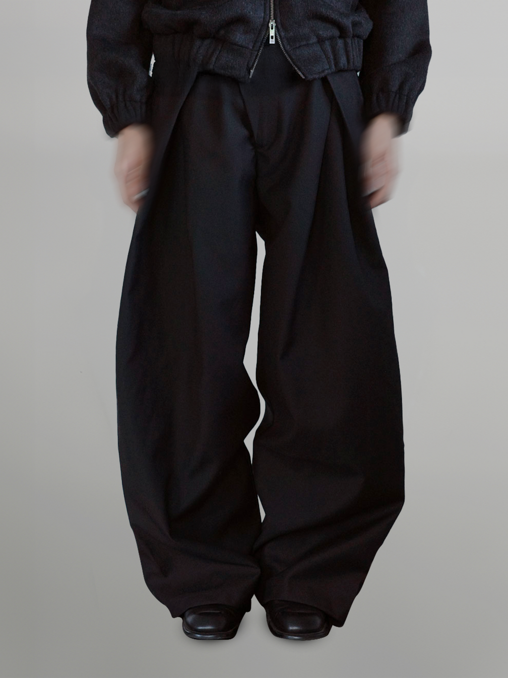 Inner-Tuck Wide Pants